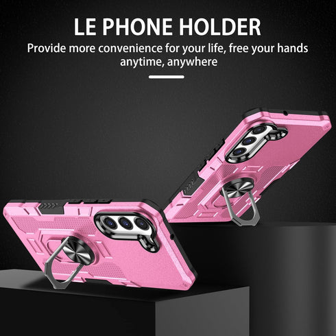 for Samung Galaxy S22 Plus Case S22+ Plus Case with Ring Kickstand Military Grade Shockproof Case Cover Anti-Scratch Protective Armor for Galaxy S...