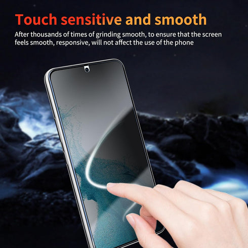 Privacy Screen Protector for Samsung Galaxy S22 Plus/S23 Plus 6.6 Inch 2 Pack, Tempered Glass Film Anti-Spy Scratch Resistant 9H Hardness Case Fri...