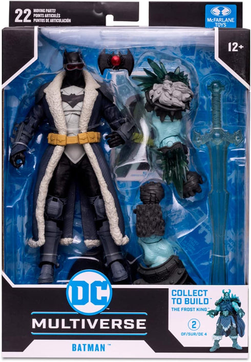 DC Multiverse Batman Endless Winter 7" Action Figure with Build-A Frost King Piece and Accessories...