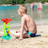 Water Wheel Toy 1 Set Plastic Kids Beach Sandbox Toys Outdoor Beach Sand Hourglass Water Sifting Funnel for Summer Beach Sand Table (Random Color)...