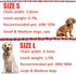 Chain Dog Leash Chew Proof Dog Leash for Medium Large Dogs, 5.5 FT Heavy Duty Metal Leashes with Anti Bite Rope Handle for Training Walking Dogs (...