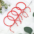 Jadive 20 Pcs Red Bracelet Protection Good Luck Red Cord Bracelet Red String of Fate Bracelet Adjustable Knot Kabbalah Rope Bracelet Matching Brai...