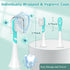 Kids Toothbrush Heads Compatible with Electric Philips Sonicare Handle 6032/94 6321 6340 6042 6320 6330, Replacement Heads Compact for Child 3-7 Y...