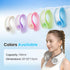 samply Ice Pack Wrap for Neck and Shoulders, Cold Packs for Injuries, Swelling and Pain Relief, Wearable Neck Cooling Towels for Reusable Cold Com...