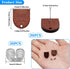 Wood Earring Posts for Jewelry Making,70Pcs Wood Studs for Earring Making Wooden Stud Earrings Posts with Loop Earring Findings Earring Pin Studs ...
