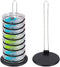 Tumbler Lid Organizer,Cup Lid Organizers Inside Cabinet,2PC Detachable Stacking Lid Holder,Space-Saving Design Lid Rack for Kitchen Cabinet and Co...
