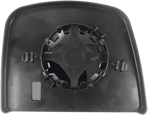Fit System 88263 Driver Side Non-Heated Mirror Glass w/Backing Plate, GMC Savana Full Size Van, Chevy Express, 5 11/16" x 71/4" x 8 3/8" (top Lens...
