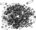 1,000Pcs Nickel-Plated Small Safety pins, 19mm Small Metal Sewing Clothing Accessories Decorative Fixed Safety pins (Black)...