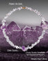Drusy Quartz Amethyst Clear Quartz Choker Necklace for Women Healing Crystal Yoga Balance Meditation Chip Tumbled Gemstone Jewelry Gift...