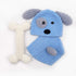 Newborn Baby Girl Boy Photo Props Outfits Crochet Knitted Blue Dog Hat Shorts with Bone Set for Boys Girls Photography Shoot (0-6 Months)...