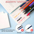 ENLUOM 400 Sheets Colored Transparent Sticky Notes - 3 x 3 in Translucent Sticky Notes, Pastel Clear Waterproof Self-Sticky Notes, See Through Sti...