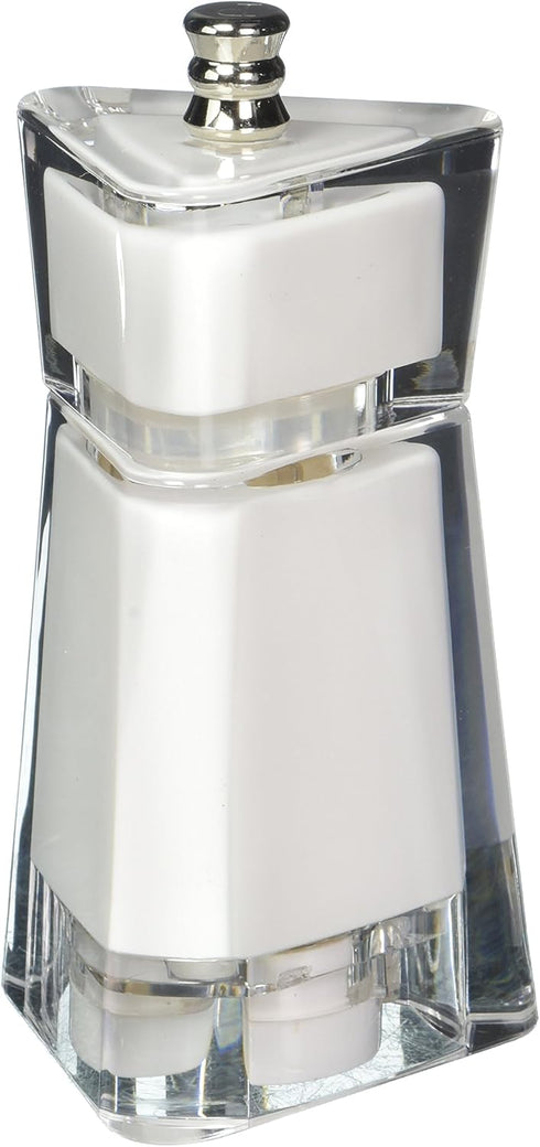 Chef Specialties 4.5 Inch Kate Pepper OR Salt Mill - White...