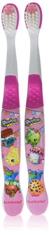 BrushBuddies Shopkins Manual Toothbrush 2 ea (Pack of 2)...