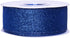 Blue Glitter Wired Ribbon for Christmas Tree Wreath Decoration Home Décor Gift Wrapping Crafts Sewing, 1 1/2 Inch 10 Yard...