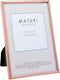 Maturi Rose Gold Colored Thin Edge Photo Frame - 6 x 8-Inch (15 x 20cm)...