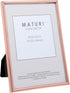 Maturi Rose Gold Colored Thin Edge Photo Frame - 6 x 8-Inch (15 x 20cm)...