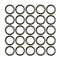 X AUTOHAUX 25pcs M14 Bronze Tone Car Engine Oil Drain Crush Flat Bonded Washer Gaskets...