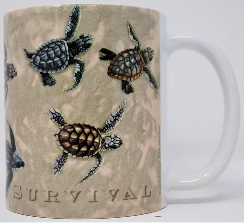 Race for Survival 11 Ounce Ceramic Coffee Mug (WC376M)...