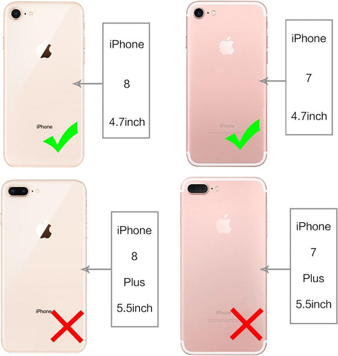 Fingic for iPhone 8/iPhone 7 Case,Pineapple Phone Case iPhone 7,Slim Fit Colorful Pineapple&Shinny Star Design Phone Cover Hard PC Cover&Soft Sili...