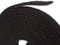 Fire Retardant Reusable Cable Ties Roll, Heat Resistant Ties, Cut to Length Roll, 1/2" Wide, 16 Feet Long - Black...