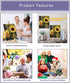 VIGEGU Paint by Numbers Kit for Adults Beginner with Framed Canvas - with Wooden Easel, Sunflower Butterfly DIY Oil Painting, with Acrylic Paints ...