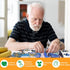 100 Piece Big Piece Jigsaw Puzzle for Seniors Elephant Forest Dementia Large Piece Puzzles for Seniors- Alzheimer's Activity for Adults Puzzle- Be...