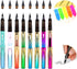 8 sets of infinite inkless pencils with erasers, no sharpening, comes with 8 spare replacement pen heads, cute school home office supplies for wri...