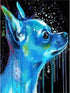 Zimal DIY 5D Diamond Painting Chihuahua Pet Dog Mosaic Puzzle Diamond Full Round Diamond Embroidery Cross Stitch Sticker 11.8 x 15.8 Inch...