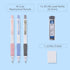 MozArt Cute Mechanical Pencil Set 0.7mm, 16PCS with 30 HB Lead Refills Drafting, Art, Drawing Supplies, Aesthetic Pastel Mechanical Pencils for Gi...