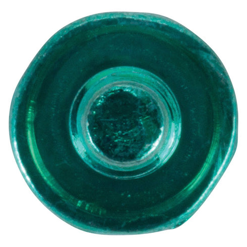 NSI GSH Solid Wire Grounding Hex Head Screw, Green, Pack of 100...