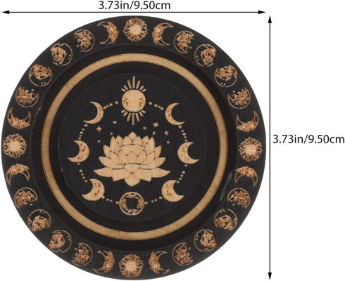Angoily Bangle Beads Tray Bamboo Beading Boards Tray Vintage Bracelet Bead Display Trays Bracelets Wood Bangle Dish Beading Jewelry Plate for Diy ...