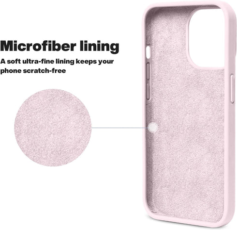 OTOFLY Compatible with iPhone 13 Pro Case,Liquid Silicone Slim Protective Shockproof Phone Case Cover with Anti-Scratch Microfiber Lining, 6.1 inc...