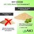 AKI Monk Fruit Sugar Free Sweetener Powder - Brown Raw Powder with Aroma of Sweetness - Ideal for Blended Beverages and May Helps in Weight Loss (...