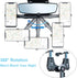 ???????? ???????????????? Rearview Mirror Car Phone Holder, 360° Rotatable & Retractable Car Phone Holder Mirror Mount, Universal Car Phone Mount ...