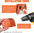 Drill Bit Sharpener, Drill Bit Sharpener for All Bits(5/64''- 5/8''), Multipurpose Drill Bits Grinding Sharpener, Portable Drill Grinder Grinding ...