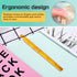 7 mm Crochet Hook, Ergonomic Handle for Arthritic Hands, Colorful Transparent Crochet Hook for Beginners and Crocheting Yarn(7 mm)......