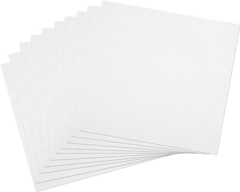 10 Pcs White Cotton Fabric Embroidery Fabric Squares Precut Natural Cotton Embroidery Cloth Fabric Cross Stitch Fabric Classic Aida Cloth Cotton F...