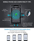 Wireless Car Charger, WAITIEE 15W Fast QI Charging Cell Phone Automobile Chargers, Auto Clamping Inductive Air Vent Dashboard Car Mount for iPhone...
