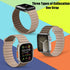 HITZEE Compatible with Apple Watch Band 49mm 45mm 44mm 42mm 42mm 41mm 40mm 38mm, Double Sided Silicone Magnetic Band Compatible for Apple Watch Ul...