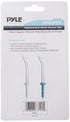 Pyle Classic High Pressure Jet Tips Replacement for Waterpik Dental Water Flossers and Other Brand Water Flosser Oral Irrigators, 2 Count (Pack of...