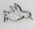 Faship Clear Crystal Penguin Pin Brooch...