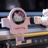 Kawaii Kitty Pink Air Vent Car Mount, Hands Free Cell Phone Holder for Car, Cute Kitty car Accessories, Clamp Cradle, Compatible with All iPhone A...