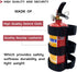 Car Roll Bar Fire Extinguisher Mount Holder Replacement for Jeep Wrangler CJ YJ TJ LJ JK JKU JL JLU, Polaris Ranger RZR General RS1, Can Am Maveri...