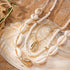 Cowrie Shell Necklace for Women Natural Sea Shell Beads Choker Necklace Adjustable Layered Summer Seashell Beach Necklace for Women Hawaiian Jewel...