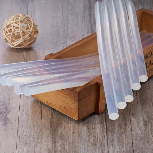 50 PCS Mini Round Hot Glue Sticks?8 x 0.28-Inch Glue Gun Sticks?Clear, Compatible with Most Glue Guns?for Low, High and Dual Temperature Glue Guns...
