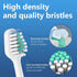Toothbrush Heads for Waterpik Triple Sonic Tooth Brush, Complete Care 5.0/9.0, AquaSonic Duo and Home Dental Center Electric Toothbruh, 10 Count(P...