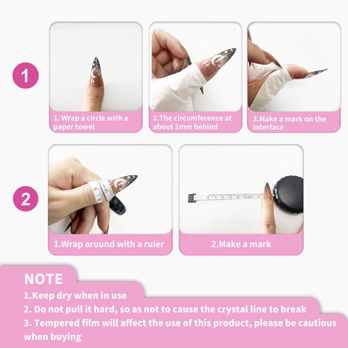 Touch Screen Stylus 1 PC Blue Cat Finger Touch Screen Rings for Women with Long Nail Art Tips -Stylus for Touch Screen Smartphone,Cell Phone, Tabl...