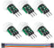 6PCS AM312 Mini Human Sensor Module, HC-SR312 Pyroelectric Infrared PIR Motion Automatic Detector DC 2.7 to 12V with 10pin Wire for Arduino...