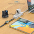 Travel Power Strip with USB - NTONPOWER 2 Outlets 3 USB Portable Desktop Charging Station, 15 inches Wrapped Short Extension Cord for Hotels, Crui...