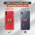 Compatible with Samsung A11 Case?Clear Galaxy A11 Case,Dual Layer Hybrid Soft TPU + Hard PC Full Body Shockproof Protective Phone Case for Samsung...